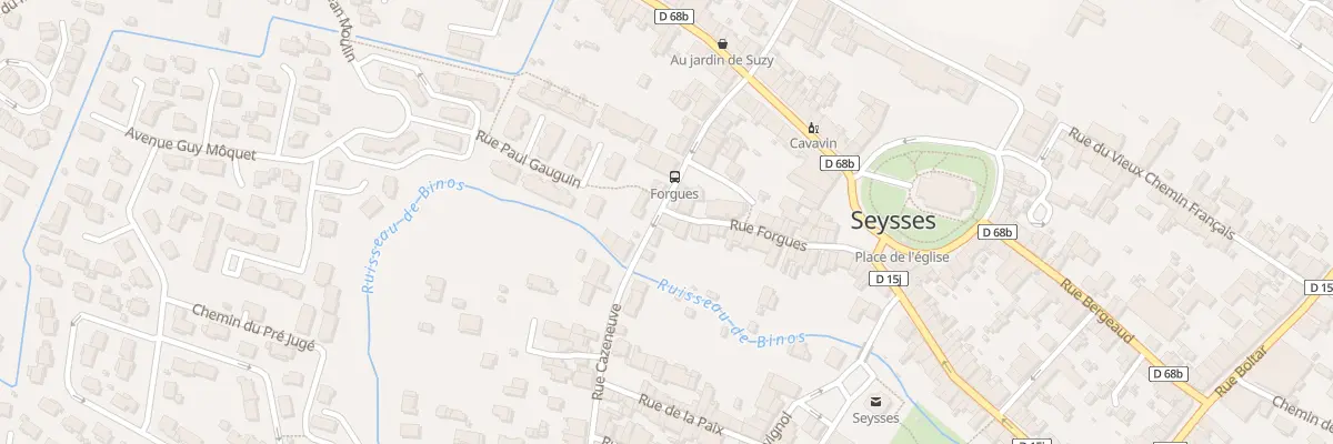 Plan du 24B Rue Forgues à Seysses