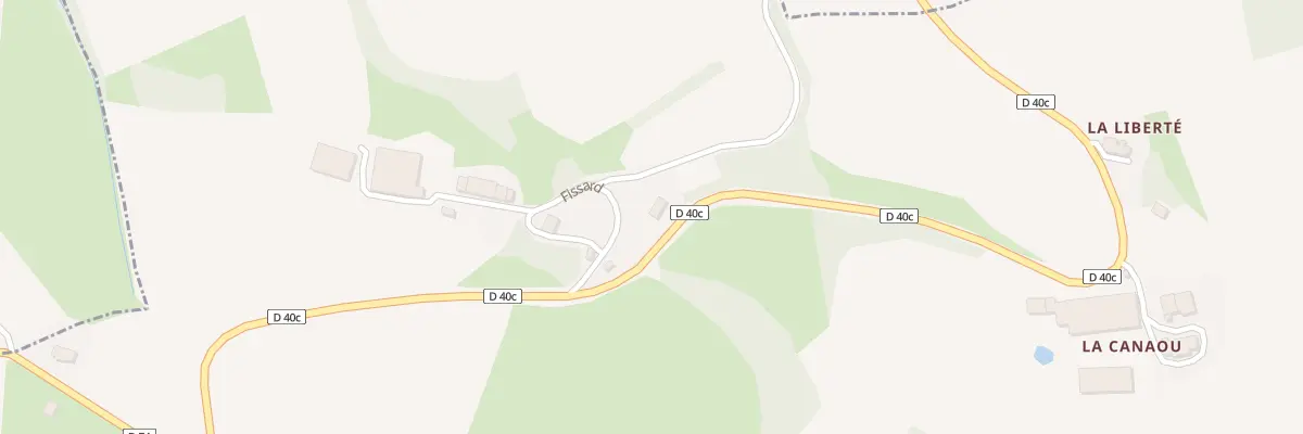 Plan du 1 Souleilla de Fissard à Lapeyrère