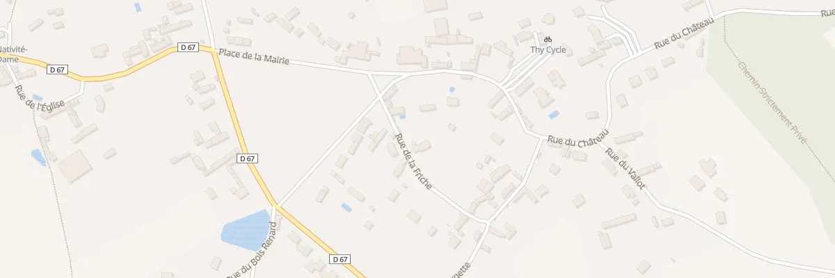 Plan du 2 Rue de la Friche au Cormier