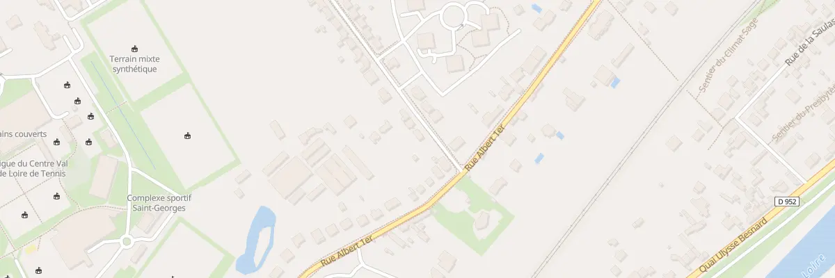 Plan du 6 Rue Galliéni à Blois