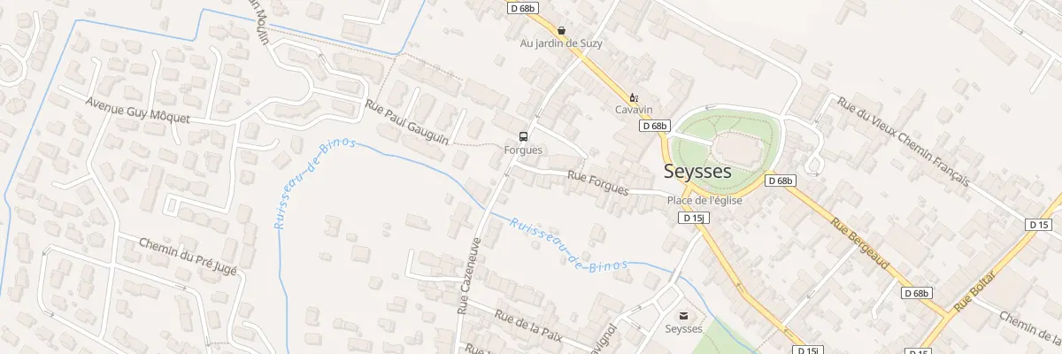 Plan du 24 Rue Forgues à Seysses