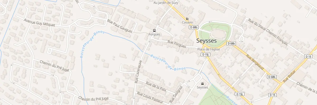 Plan du 22B Rue Forgues à Seysses