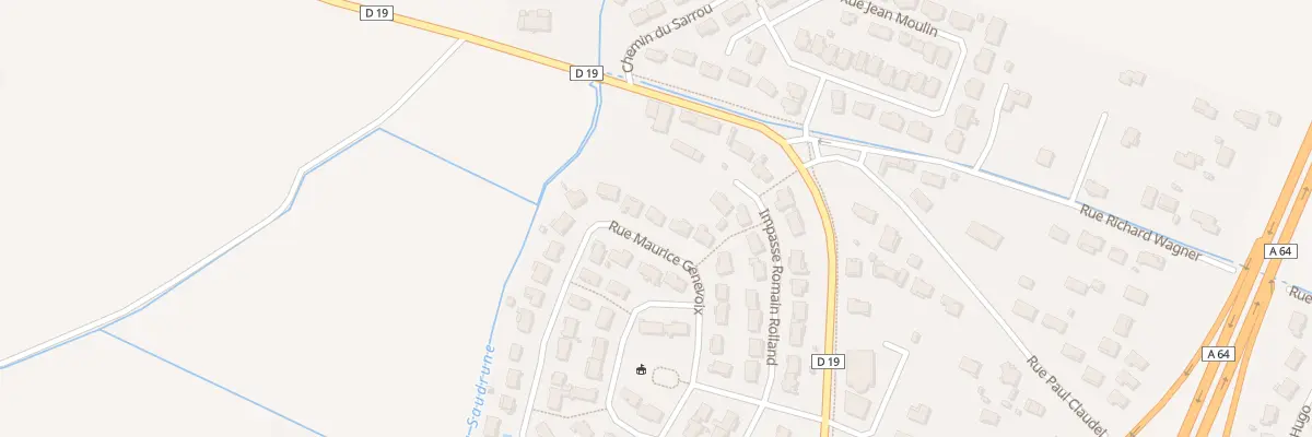 Plan du 19 Rue Maurice Genevoix à Muret