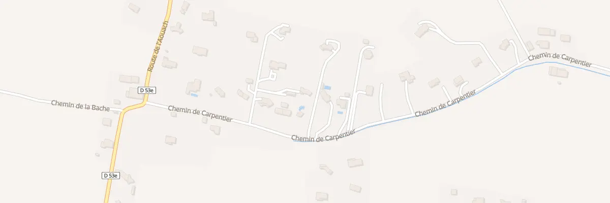 Plan du 22 Che de Carpentier à Mauzac
