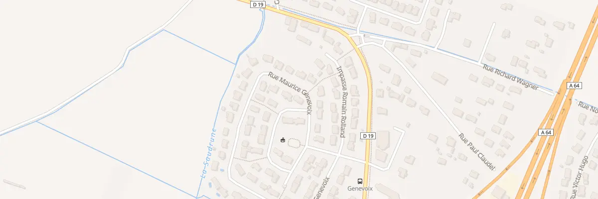 Plan du 14 Rue Maurice Genevoix à Muret