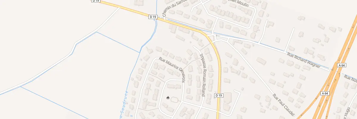 Plan du 17 Rue Maurice Genevoix à Muret