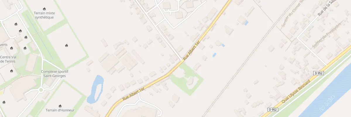 Plan du 2 Rue Galliéni à Blois
