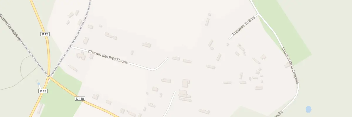 Plan du 217 Chem des Prés Fleuris à Ventes-Saint-Rémy