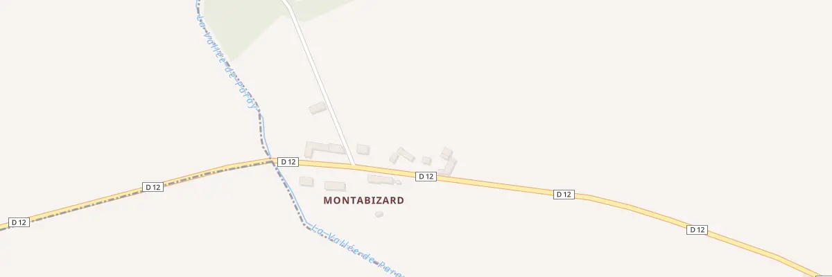 Plan du 4 Montabizard à Épeautrolles