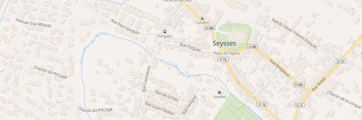 Plan du 240A Rue Forgues à Seysses