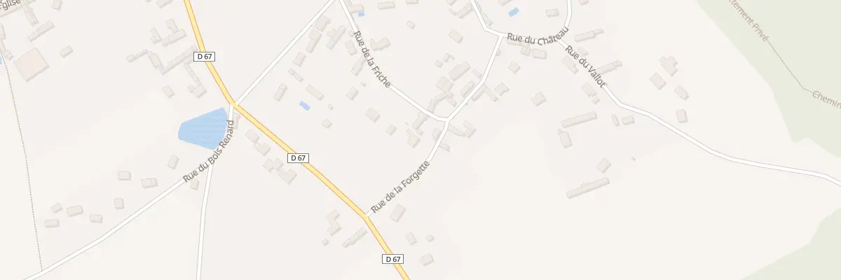 Plan du 5 Rue de la Forgette au Cormier