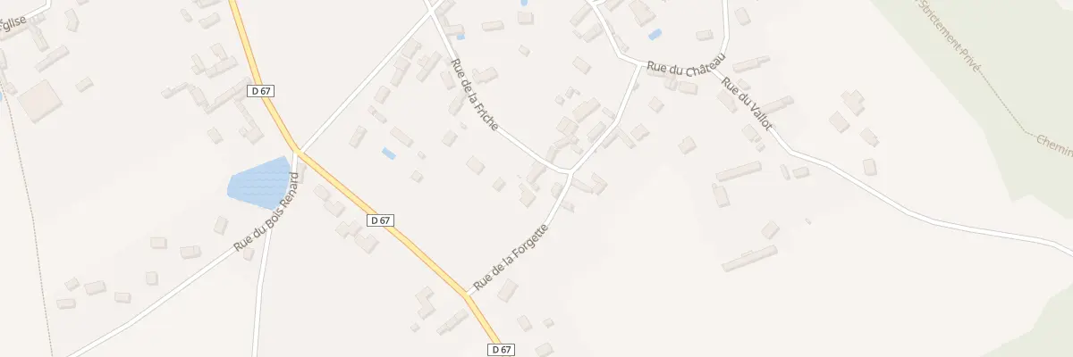 Plan du 39 Rue de la Friche au Cormier