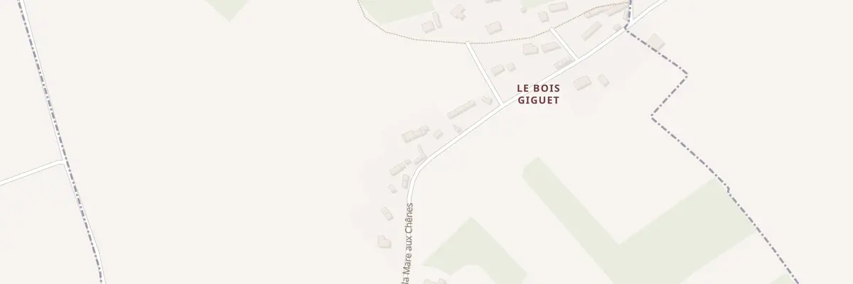 Plan du 9 Rue de la Mare aux Chênes à Fresney