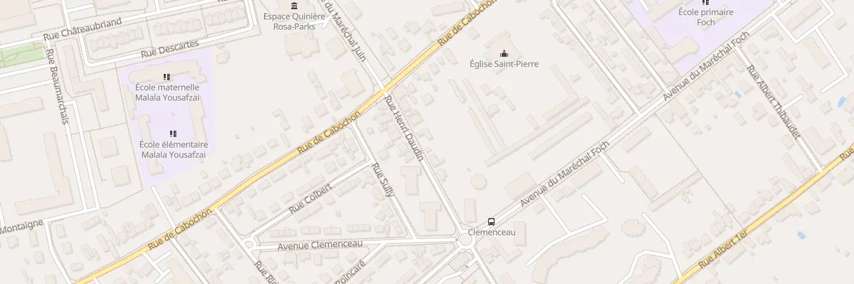 Plan du 9 Rue Henri Daudin à Blois