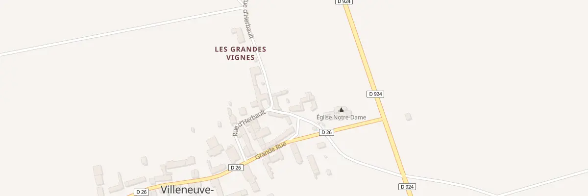Plan du 3 Pl de l’Eglise à Villeneuve-Frouville