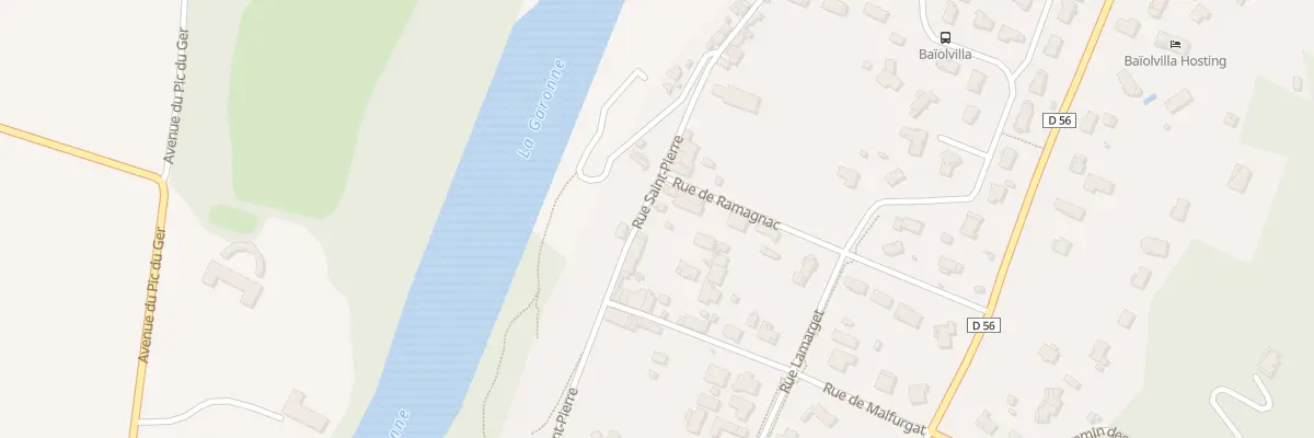 Plan du 76 Rue Saint-pierre à Muret