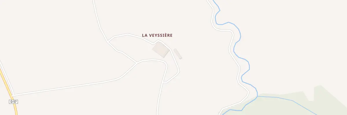 Plan du 5132 La Veyssiere à Saint-Jean-Ligoure