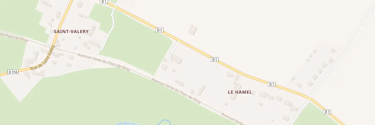Plan du 5105 Saint Valery à Osmoy-Saint-Valery