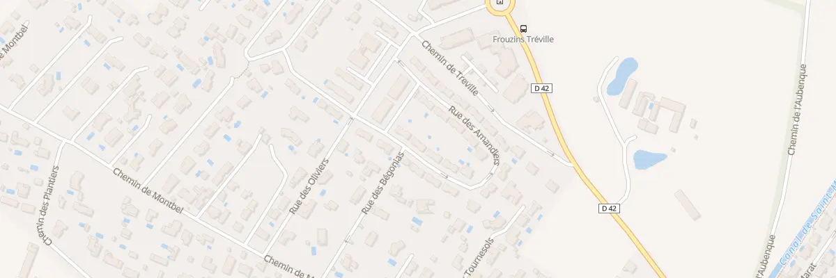 Plan du 36 Rue des Amandiers à Frouzins