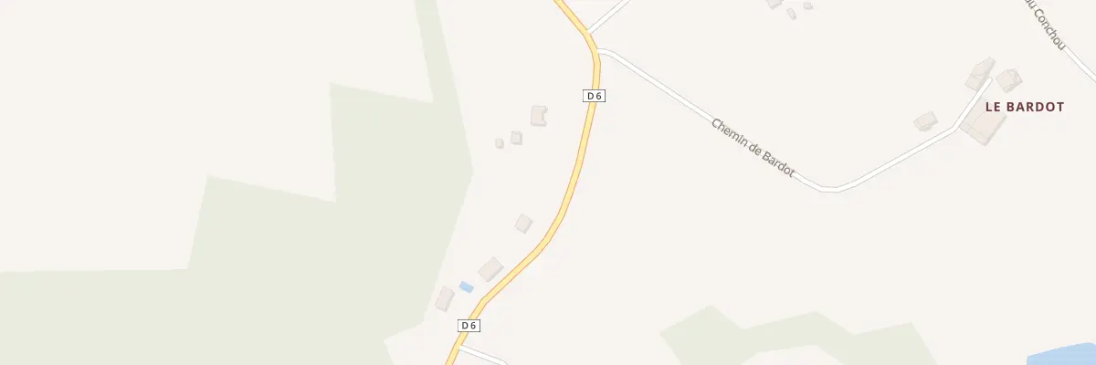 Plan du 14 Rte de Pompadour à Ségur-le-Château