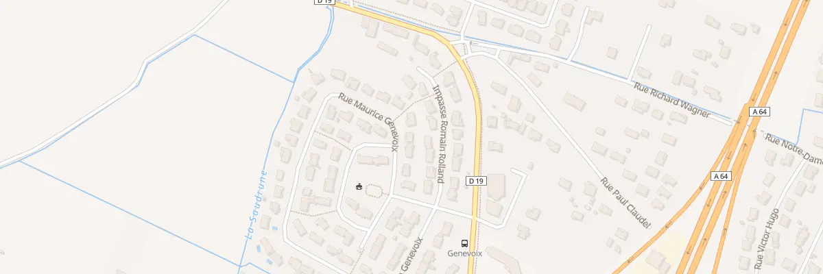 Plan du 11 Rue Maurice Genevoix à Muret