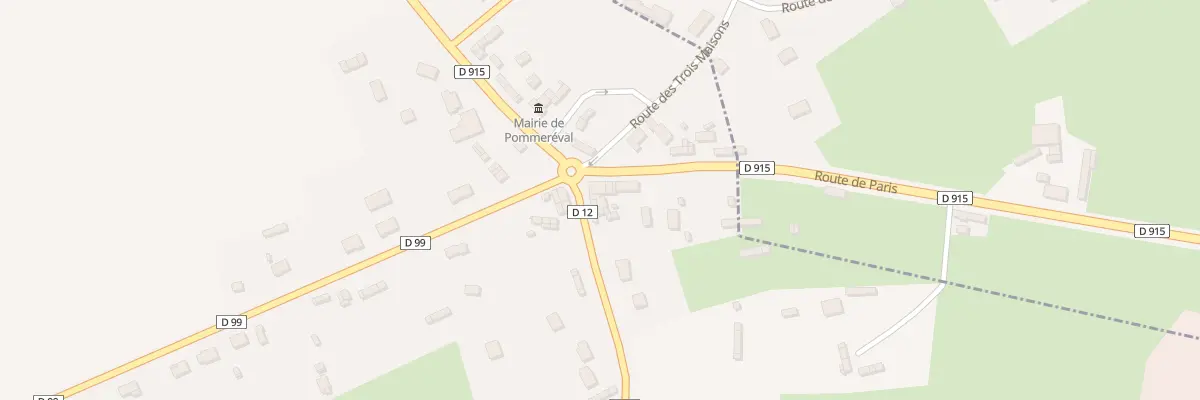 Plan du 35 Rte Epinette à Pommeréval