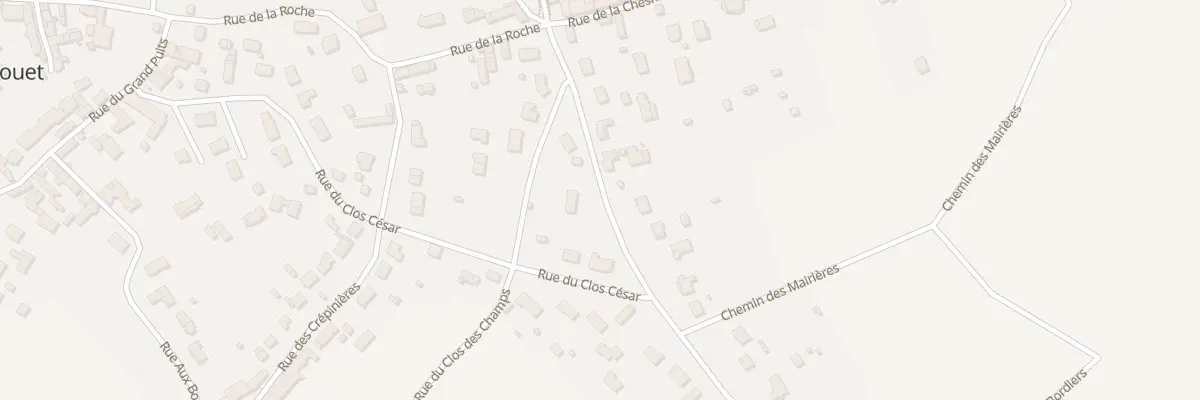 Plan du 10 Rue des Bordes à Chailles