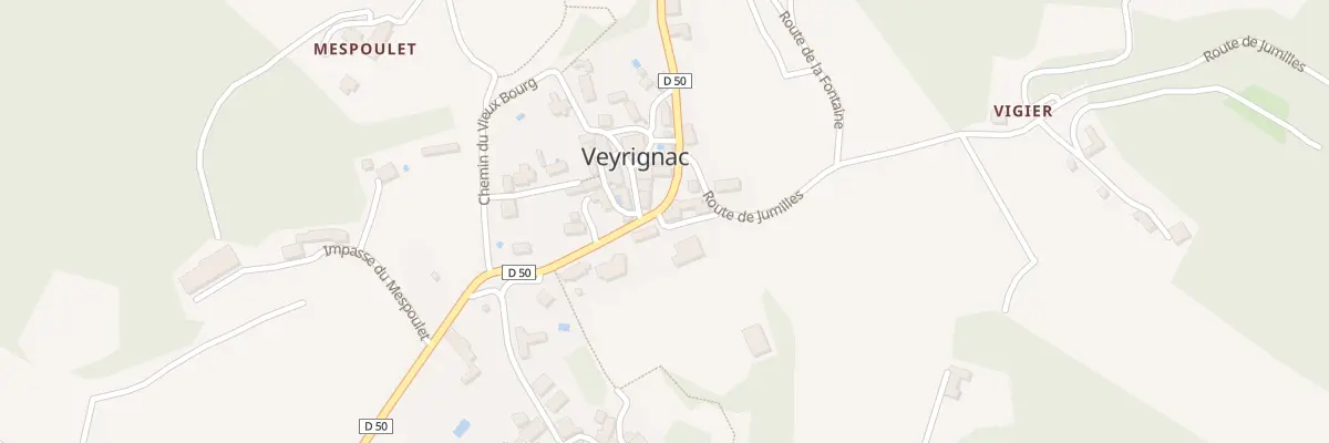 Plan du 326 Rte des Gabariers à Veyrignac