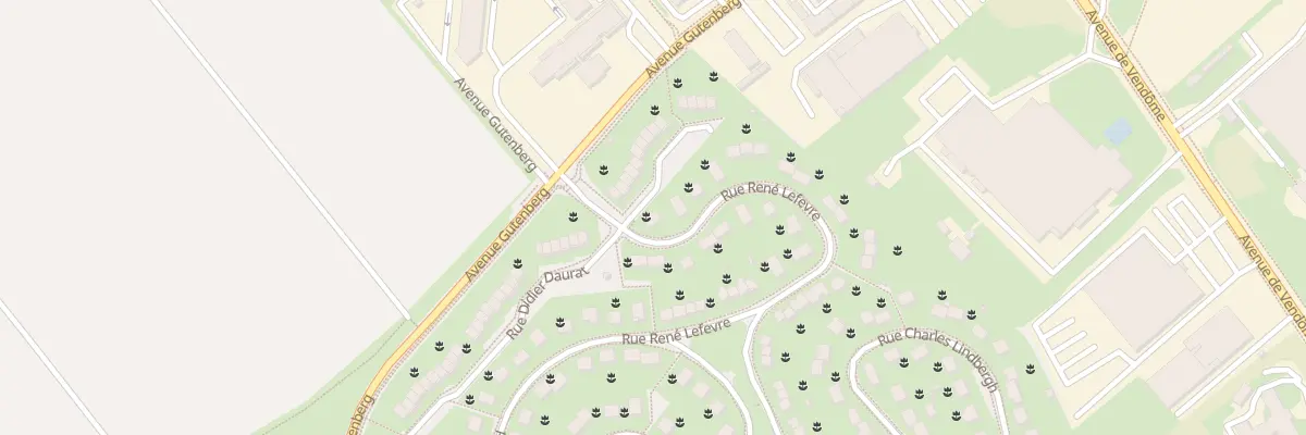 Plan du 59 Rue Rene Lefevre à Blois