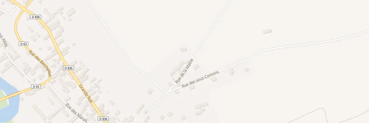 Plan du 13 Rue de la Mairie à Chambray