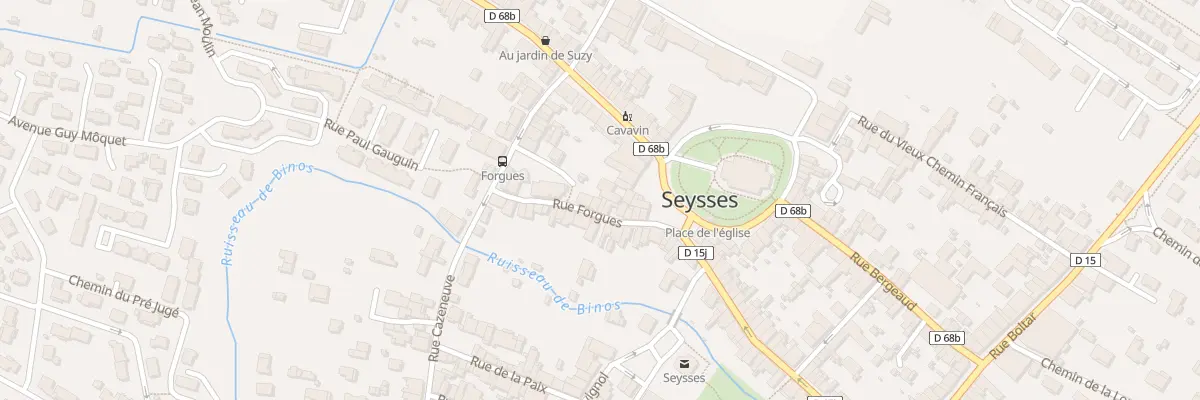 Plan du 11 Rue Forgues à Seysses