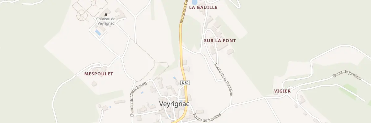 Plan du 478 Rte des Gabariers à Veyrignac