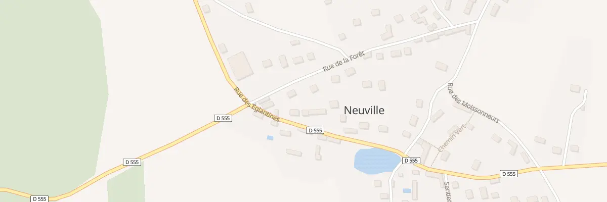 Plan du 12 Rue des Eglantines à Mousseaux-Neuville