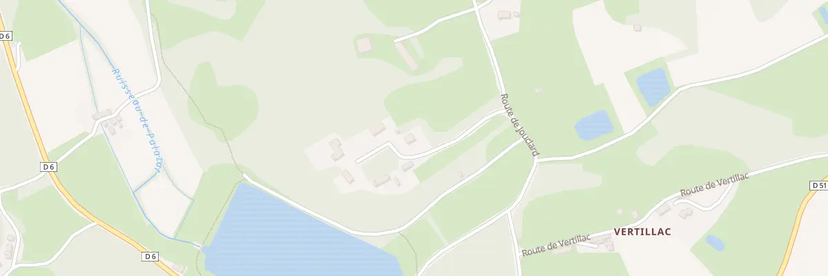 Plan du 5341F Sous Jouclard à Dégagnac