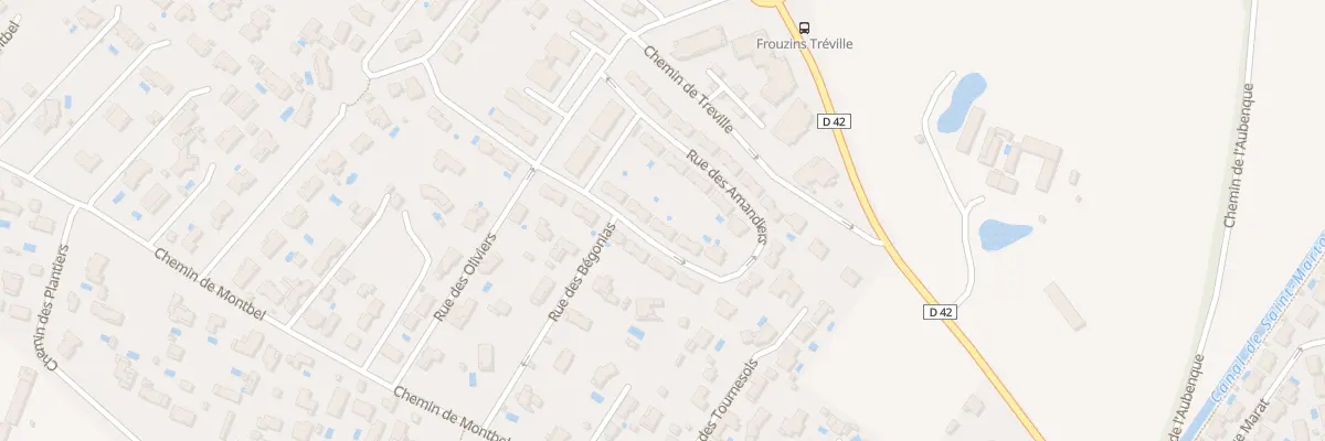 Plan du 32 Rue des Amandiers à Frouzins