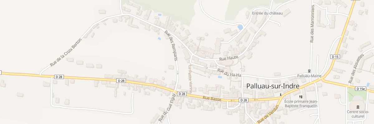 Plan du 17 Rue du Ha-Ha à Palluau-sur-Indre