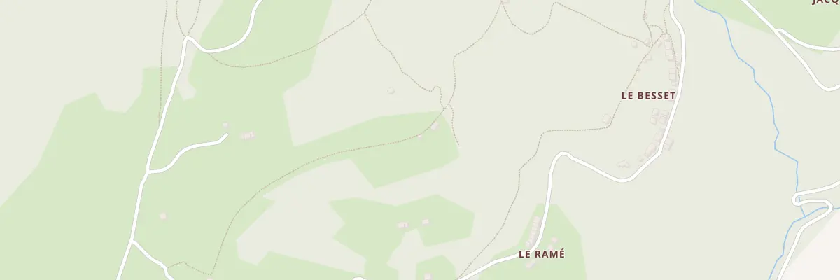 Plan du 5528 Le Moulie à Biert