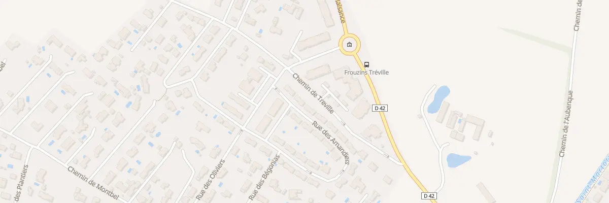 Plan du 7 Rue des Amandiers à Frouzins