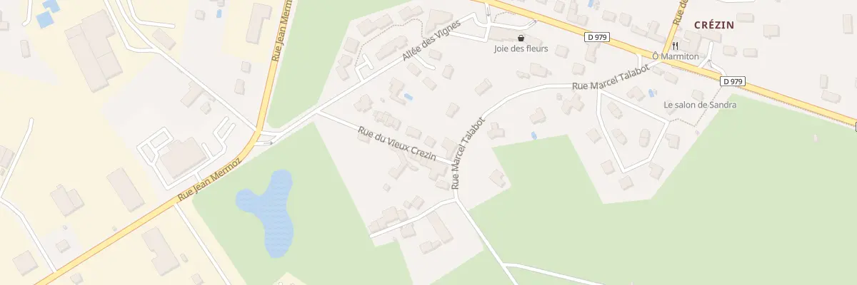 Plan du 6 Rue du Vieux Crezin à Feytiat