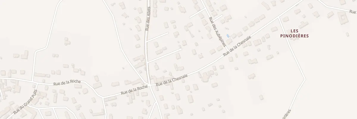 Plan du 95 Rue des Allets à Chailles