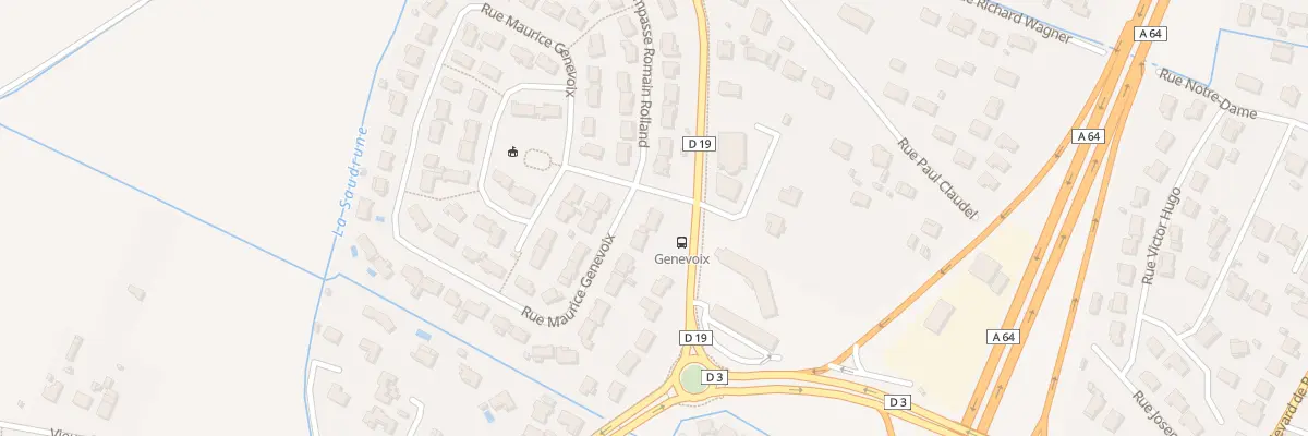 Plan du 75 Rue Maurice Genevoix à Muret