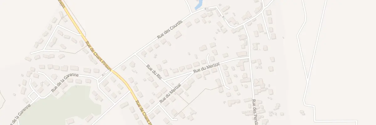 Plan du 16 Rue du Merizai à La Chapelle-du-Noyer