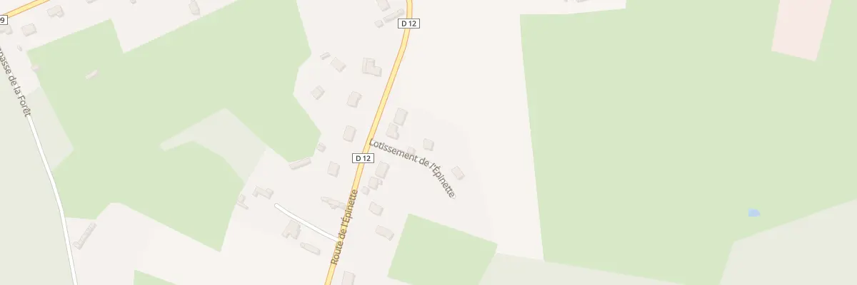 Plan du 1 Rte Epinette à Pommeréval