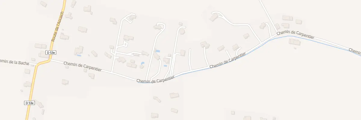 Plan du 38A Che de Carpentier à Mauzac