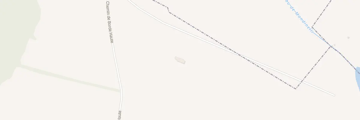 Plan du 1 Che de Borde Haute au Fauga