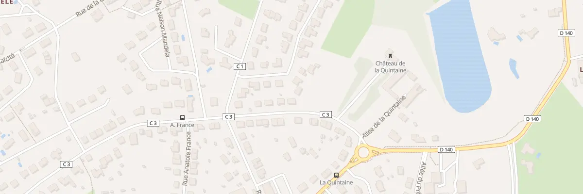 Plan du 9 Rue de la Quintaine à Panazol