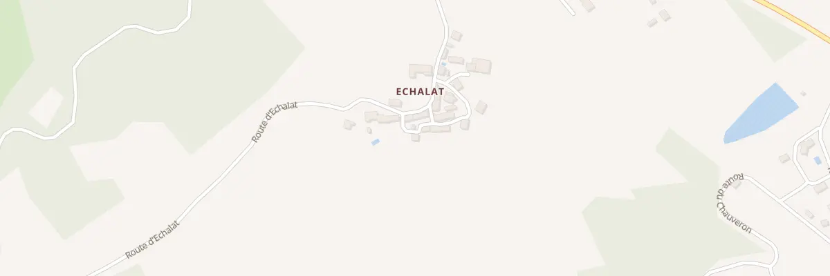Plan du 5050 Echalat à Rosiers-de-Juillac