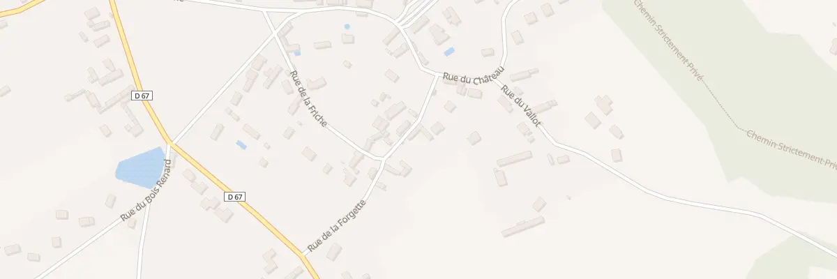 Plan du 35 Rue de la Forgette au Cormier