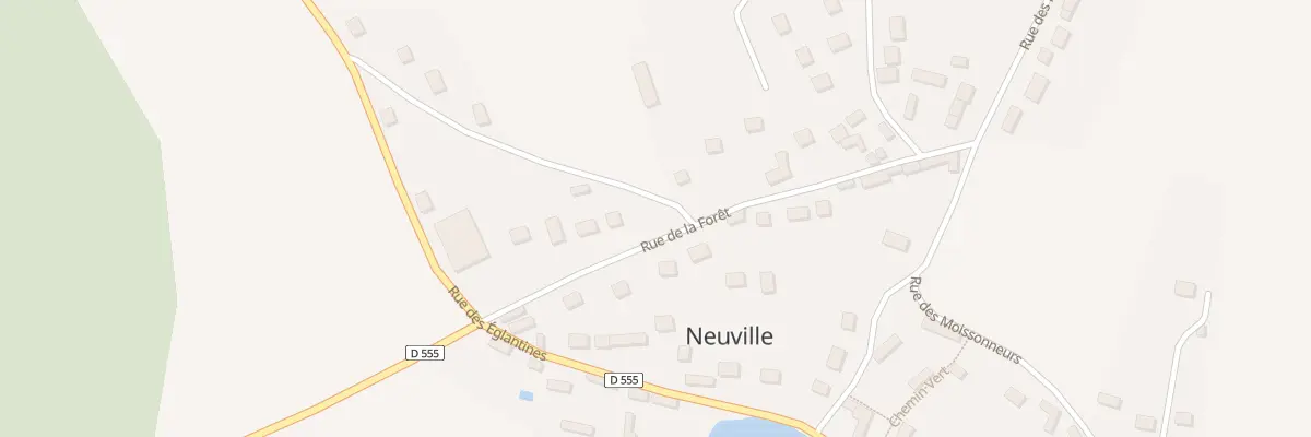 Plan du 8B Rue de la Foret à Mousseaux-Neuville