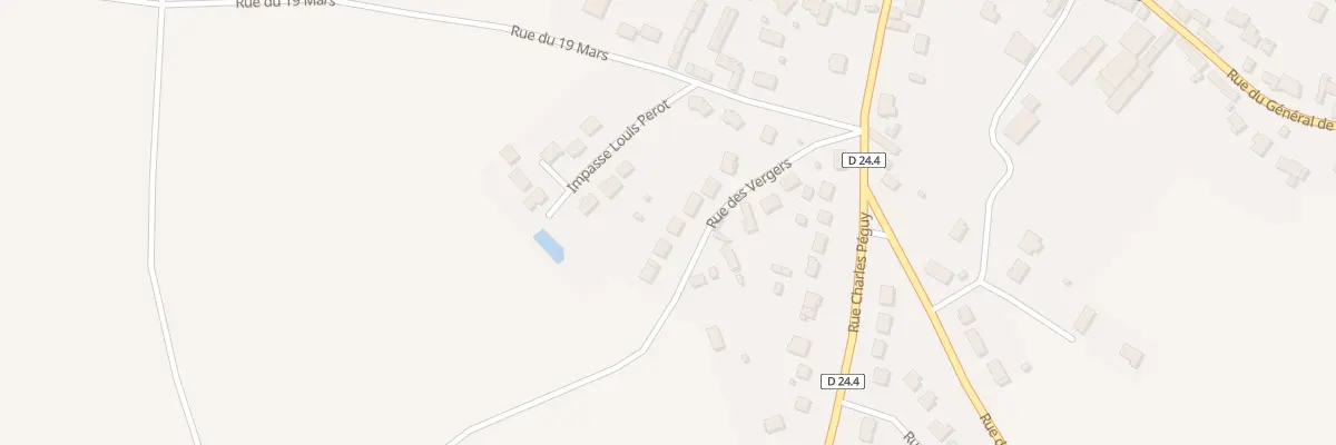 Plan du 8 Rue des Vergers à Fontaine-la-Guyon